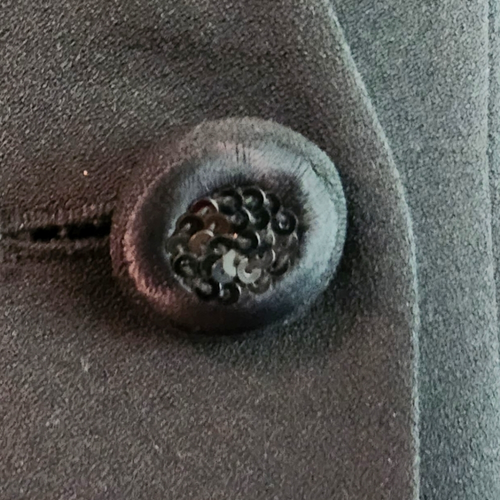 Black Sequined Suit John Meyer - image 5